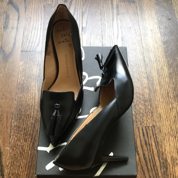 BANANA REPUBLIC Avila tassel heels - Picture 6 of 6